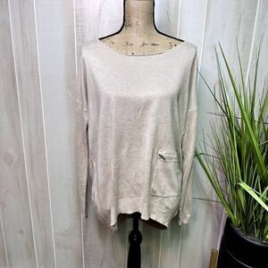 Vertical Design‎ Women Size L Brown Shirt